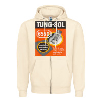 Sandshell TungSol 6550 Zipper Hoodie - InspiraDesign