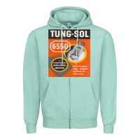 Seafoam TungSol 6550 Zipper Hoodie - InspiraDesign
