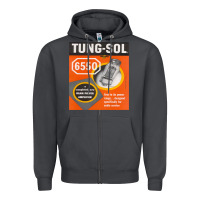 Smoke TungSol 6550 Zipper Hoodie - InspiraDesign