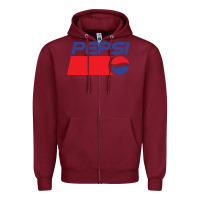 Burgundy Classic Drink Zipper Hoodie - InspiraDesign
