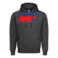 Charcoal Heather Classic Drink Zipper Hoodie - InspiraDesign