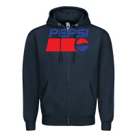 Navy Classic Drink Zipper Hoodie - InspiraDesign