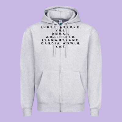 I Have Brought Peace Zipper Hoodie Designed By Inspiradesign