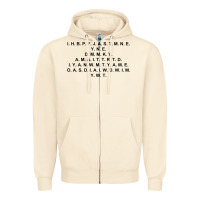 Sandshell I Have Brought Peace Zipper Hoodie - InspiraDesign