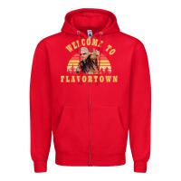 Red new guy fieri fans flavortown Zipper Hoodie - InspiraDesign