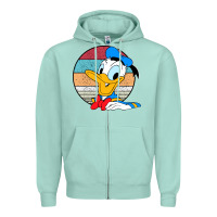Seafoam Donald duck funny Zipper Hoodie - InspiraDesign