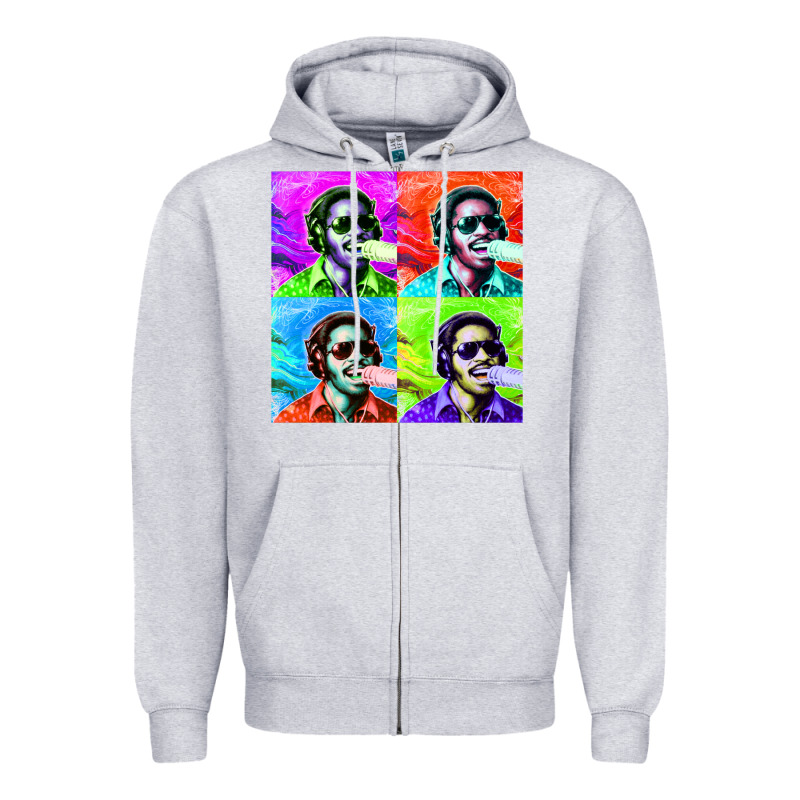 Stevie Wonder! Zipper Hoodie by InspiraDesign | Teevron
