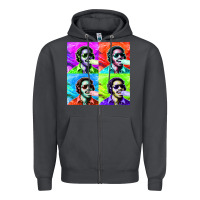 Smoke STEVIE WONDER! Zipper Hoodie - InspiraDesign