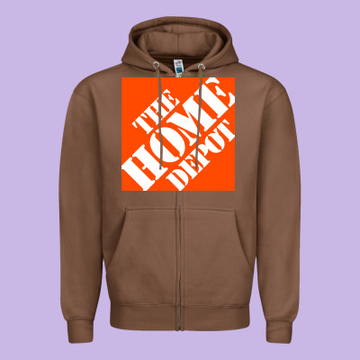 2thehomedepot Zipper Hoodie Designed By Inspiradesign