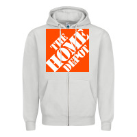 Dove Grey 2thehomedepot Zipper Hoodie - InspiraDesign