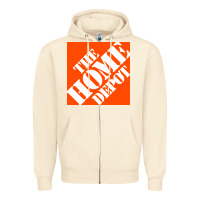 Sandshell 2thehomedepot Zipper Hoodie - InspiraDesign