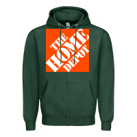 Sports Green 2thehomedepot Zipper Hoodie - InspiraDesign