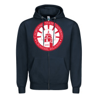 Navy csu channel islands seal Zipper Hoodie - InspiraDesign