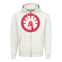 Oatmeal Heather csu channel islands seal Zipper Hoodie - InspiraDesign