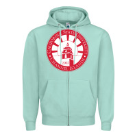 Seafoam csu channel islands seal Zipper Hoodie - InspiraDesign