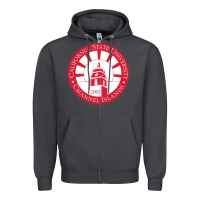 Smoke csu channel islands seal Zipper Hoodie - InspiraDesign