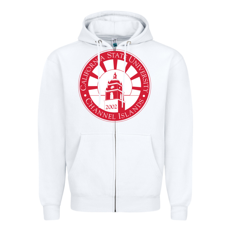 Csu Channel Islands Seal Zipper Hoodie by InspiraDesign | Teevron