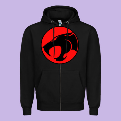 Thundercats Cool Zipper Hoodie Designed By Inspiradesign