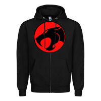 Black thundercats cool Zipper Hoodie - InspiraDesign