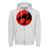 Dove Grey thundercats cool Zipper Hoodie - InspiraDesign
