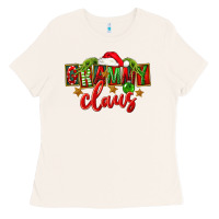 Bone Christmas Grammy Claus Mother's Day Ladies Tee - FaDigitalArtStudio