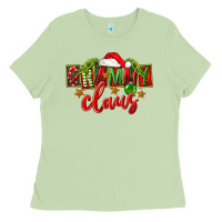 Matcha Christmas Grammy Claus Mother's Day Ladies Tee - FaDigitalArtStudio