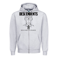Heather Grey Milo Goes To College Zipper Hoodie - InspiraDesign