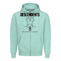 Seafoam Milo Goes To College Zipper Hoodie - InspiraDesign