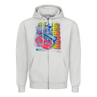 Dove Grey jeff gordon dupont vintage racing Zipper Hoodie - InspiraDesign