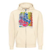 Sandshell jeff gordon dupont vintage racing Zipper Hoodie - InspiraDesign