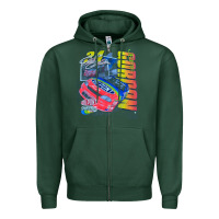 Sports Green jeff gordon dupont vintage racing Zipper Hoodie - InspiraDesign