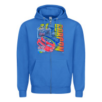 True Royal jeff gordon dupont vintage racing Zipper Hoodie - InspiraDesign