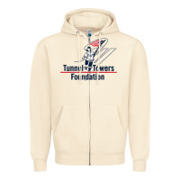 Sandshell Tunnel To Towers F-oundation American Flag USA Flag Zipper Hoodie - InspiraDesign