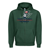 Sports Green Tunnel To Towers F-oundation American Flag USA Flag Zipper Hoodie - InspiraDesign