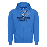 True Royal Tunnel To Towers F-oundation American Flag USA Flag Zipper Hoodie - InspiraDesign