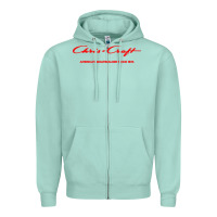 Seafoam chris boat company Zipper Hoodie - InspiraDesign