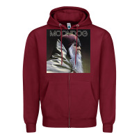 Burgundy Moondog Musician Poster Essential Zipper Hoodie - InspiraDesign