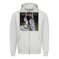 Dove Grey Moondog Musician Poster Essential Zipper Hoodie - InspiraDesign