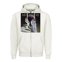 Oatmeal Heather Moondog Musician Poster Essential Zipper Hoodie - InspiraDesign