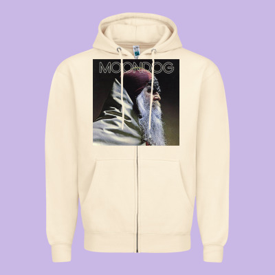 Moondog Musician Poster Essential Zipper Hoodie Designed By Inspiradesign