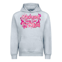 Heather Grey stronger than the storm breast cancer Urban Hoodie - RanaPortraitStore