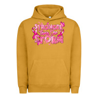Pigment Peanut Butter stronger than the storm breast cancer Urban Hoodie - RanaPortraitStore