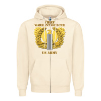 Sandshell Emblem warrant officer cw5 Zipper Hoodie - InspiraDesign