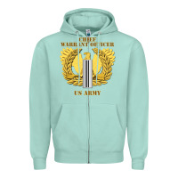 Seafoam Emblem warrant officer cw5 Zipper Hoodie - InspiraDesign