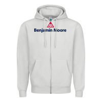 Dove Grey benjamin,moore,1 Zipper Hoodie - InspiraDesign