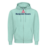 Seafoam benjamin,moore,1 Zipper Hoodie - InspiraDesign