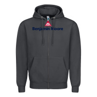 Smoke benjamin,moore,1 Zipper Hoodie - InspiraDesign