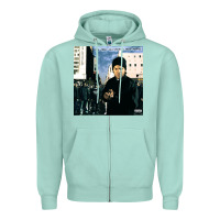 Seafoam Amerikkkas most wanted Zipper Hoodie - InspiraDesign