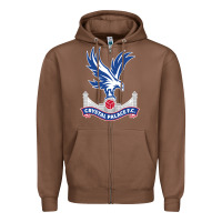 Chestnut the-crystal-palace-f.c.-cool Zipper Hoodie - InspiraDesign