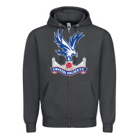 Smoke the-crystal-palace-f.c.-cool Zipper Hoodie - InspiraDesign